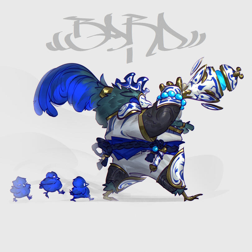 Porcelain Bard