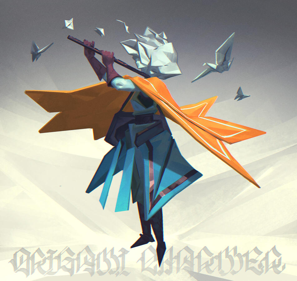 17 - origami musician