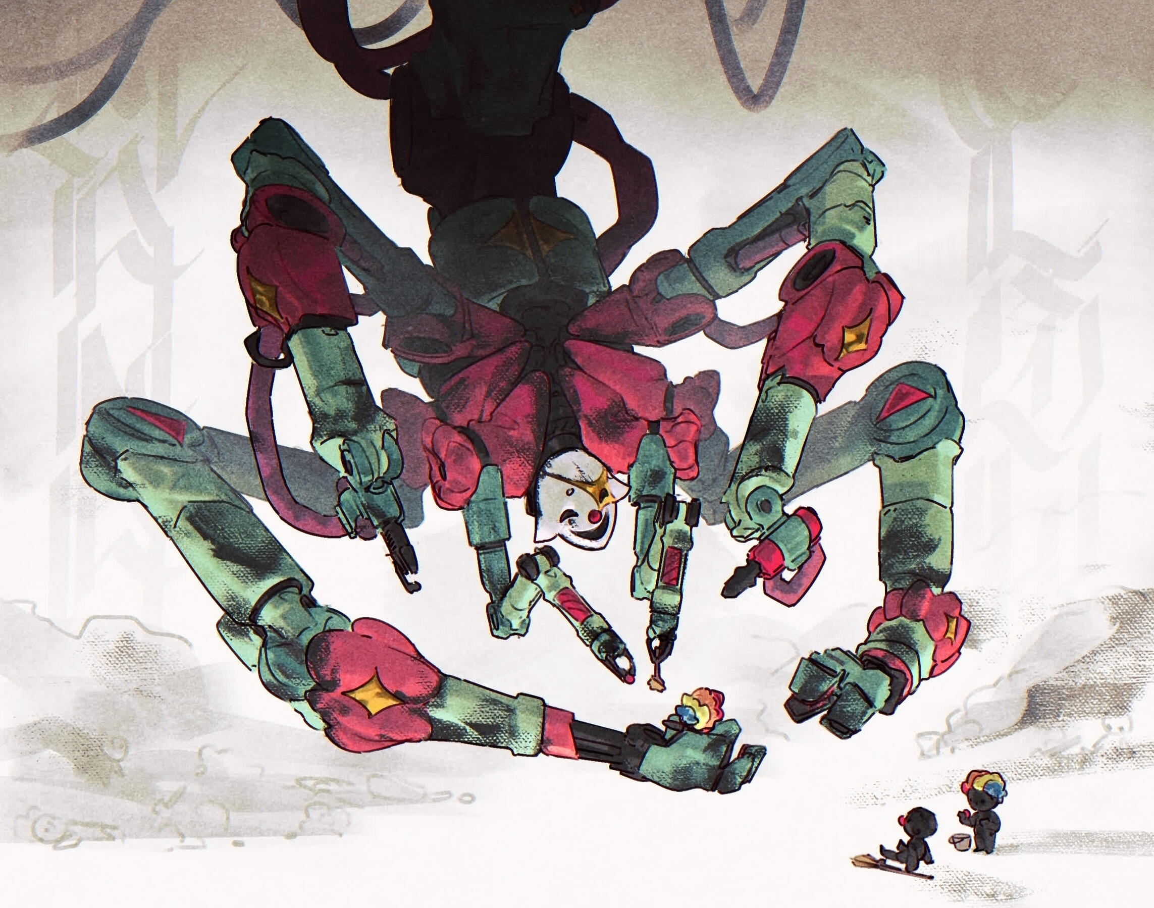 13 - robo-clown manufacturing unit